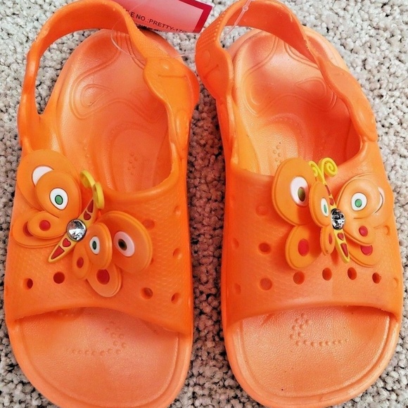 Girls Toddler Baby Sandals Shoes Size 5 - Picture 1 of 8